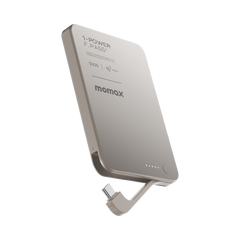 Momax 1-Power F.Pass+ 5000mAh 磁力帶線流動電源 移動電源
