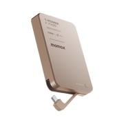 Momax 1-Power F.Pass⁺ Magnetic Battery Pack With Built-In Cable 10000mAh Power Bank