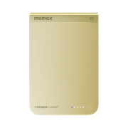 Momax IP163Q22Y 1-Power S.Pass2 10000mAh qi2.2半固態磁吸流動電源
