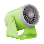 Momax IW7 Home Warmer Portable Fan Heater