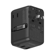 Momax UA30 1World2 70W Travel Adapter with Built in Cable