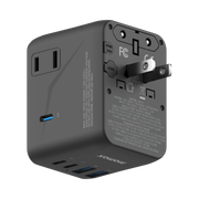 Momax 1-World2 45W 5-Port USB-C Dual AC Travel Adaptor - UA31
