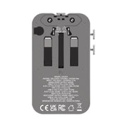 Momax UA32A 1-World2 Pocket 25W 4-Port Dual AC Travel Adaptor