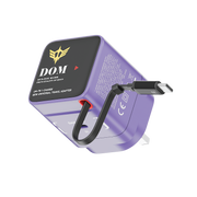 Momax UM76 1-Charge+ 1-Port GaN 65W charger with Retractable USB-C Cable Power Adapator