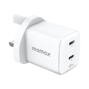 Momax 1-Charge 45W 2-Port GaN Charger 2x USB-C - UM81