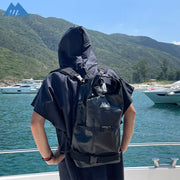 OTHERS 其他 30L黑色雙肩防水背包