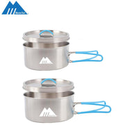 MasterTool 304 不鏽鋼鍋具連蓋 [1套4件]