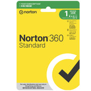 Norton 360 標準版 - 1年期,1用戶,1台裝置 (實體卡版)