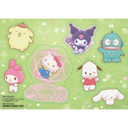 NINTENDO 任天堂 《三麗鷗全明星 魔法捉迷藏》原創貼紙 代理贈品