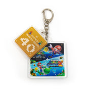 NINTENDO 任天堂 超級瑪利歐兄弟40週年主題鑰匙圈 代理贈品