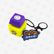 NINTENDO 任天堂 節奏天國 奇蹟之星 按鍵鑰匙扣 代理贈品