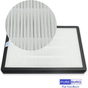 Pureburg NSP-X1 Compatible HEPA13 Filter for Aurabeat NSP-X1 X2 Air Purifier