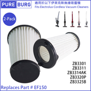 Pureburg Compatible Replacement Filter for Electrolux ZB3301 ZB3311 ZB3314AK ZB3320P ZB3325B ZB3513DB Vacuum