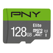 PNY Elite cls 10 UHS-1  microSDXC 128GB (with adaptor)