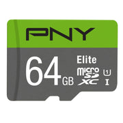 PNY 必恩威 Elite cls 10 UHS-1 高速存儲記憶卡64GB(帶適配器)