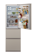 PANASONIC NRC371H/C3 ECONAVI 3-door Refrigerator (Matt Beige)  Fridge