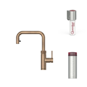 Quooker Flex Square 水龍頭連 PRO 3 (3 公升滾水箱) 及 室溫水過濾器