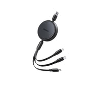 REMAX 3A一拖三伸缩数据线 (A-C+L+M)