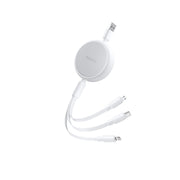 REMAX 3A一拖三伸缩数据线 (A-C+L+M)