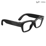 Ray-Ban Meta Display Smart Glasses - Large Shiny Black with Neural Band Size 3