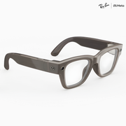 Ray-Ban Meta Display 智能眼鏡 - 大碼 / 亮沙色 內附 Size 1 手環