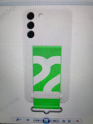 SAMSUNG 三星電子 Galaxy S22+ Silicone Cover with Strap (White) for 619