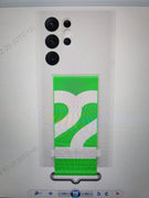 SAMSUNG 三星電子 Galaxy S22 Ultra Silicone Cover with Strap (White) for 619