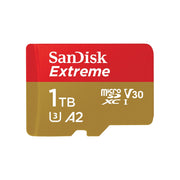 SANDISK SDSQXAV Extreme MicroSD Card 1TB UHS-I 190MB/R 130MB/W