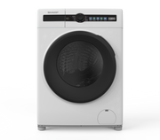 SHARP 聲寶 ES-FD8CH-W 8公斤/5公斤 1400轉 纖薄型蒸氣洗衣乾衣機 2合1洗衣乾衣機