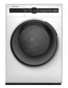 SHARP 聲寶 ES-FH8CH-W 8公斤1200轉 蒸氣前置式洗衣機 前置式洗衣機