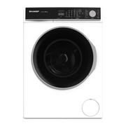 SHARP 聲寶 ES-FS8ZH-W 8公斤 1200轉 纖薄型蒸氣前置式洗衣機 前置式洗衣機
