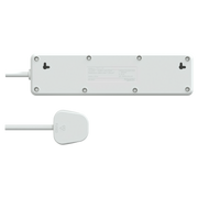 SCHNEIDER EASY系列 13A 三位電源插座連總開關及LED指示燈 (連2.5米線)