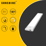 Sunshine LCB-30S LED Smart Motion Sensor Light Rachargeable Lamp
