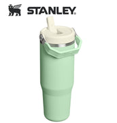 Stanley STANLEY 30OZ ICEFLOW FLIP STRAW 系列真空保直飲冷瓶 - PISTACHIO