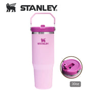Stanley STANLEY 30OZ ICEFLOW FLIP STRAW 系列真空保直飲冷瓶 - CHERRY BLOSSOM