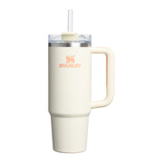 Stanley 30oz The Quencher H2.0 Flowstate™ 吸管杯 亮面奶油杏