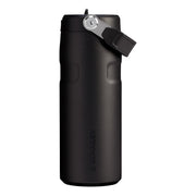 Stanley 16oz The IceFlow™ 翻蓋吸管保溫瓶 黑色 2.0