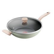 TEFAL Tefal So Matcha 30cm Wokpan + glass Lid G1791695 Wok Pan