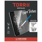 Torrii BODYGLASS Paper Texture Tempered Glass Protector for iPad Air 11