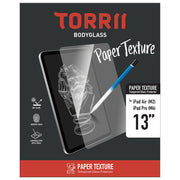 Torrii BODYGLASS Paper Texture Tempered Glass Protector for iPad Air 13