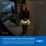 TP-Link Tapo D210 2K 智能電池視像門鈴