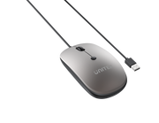 UNITEK T060BGY01 SlimTrack 有線光學滑鼠