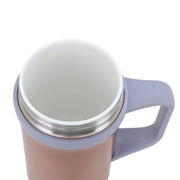 VACA TEC 0.45L S/ST VACUUM HANDLE MUG WITH FINE BONE LINER (GOLD)
