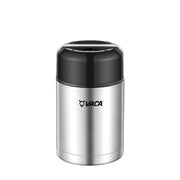 小牛角 不銹鋼真空 1000毫升便攜式湯壺 (綠色)