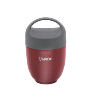 VACA 0.72L S/ST VACUUM LUNCH BOX (RED)