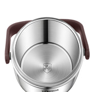 小牛角 不銹鋼真空便攜式 1600毫升飯壺連雙層菜格 (不銹鋼)