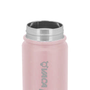 小牛角 不銹鋼真空 0.63公升便攜式吸管兩用運動壺 (粉紅色)