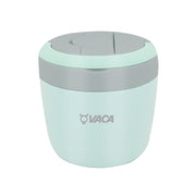 小牛角 真空套裝: 0.97公升飯壺 + 0.35公升直飲杯 (湖水綠)