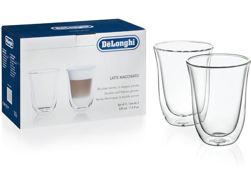 DELONGHI DLSC312 Double Wall Latte Macchiato Cup (330ml)