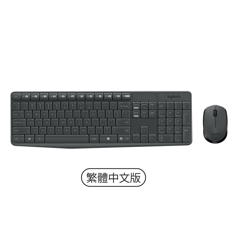 LOGITECH 羅技 MK235 (中文鍵盤) 無線滑鼠鍵盤組合